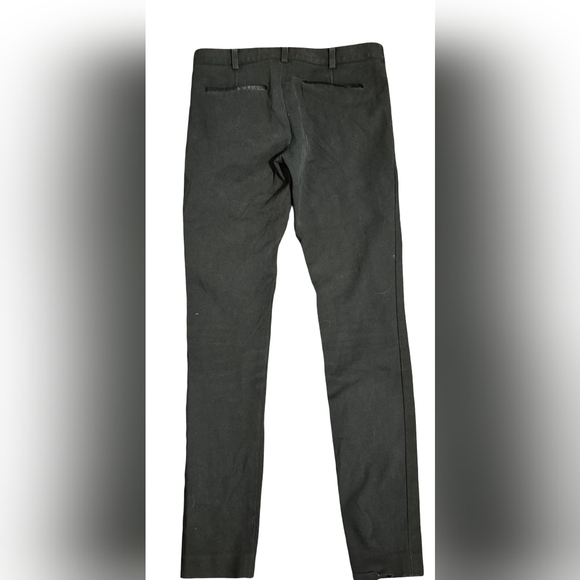 Club Monaco Black Slim Fit Trousers - Picture 2 of 4